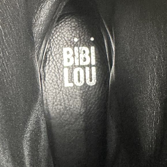 Bibi Lou Briana Western Boots Black Leather Womens Size EU 39 US 8-8.5 New $295 - Picture 10 of 12